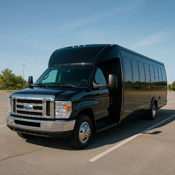 Newport News Shuttle Bus Rentals 18 Passenger Shuttle Bus