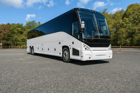 Newport News Shuttle Bus Rentals 56 Passenger Shuttle Bus